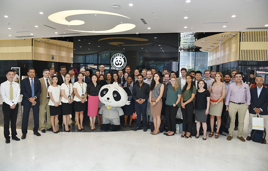 沃特学校战略合作伙伴、卡斯MBA访问团再次到访成都
